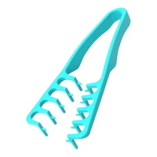 Styling Comb Texture Hair Styling Comb Wide Teeth Unisex Hair Style New Blue