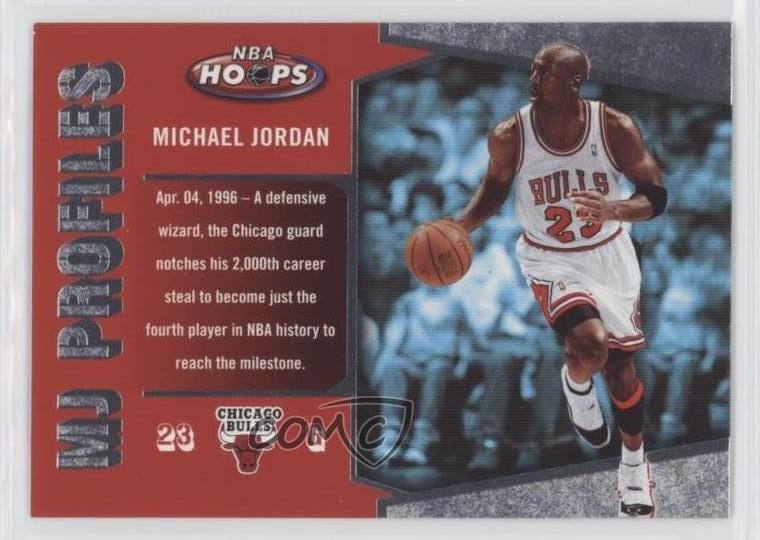 2005-06 NBA Hoops MJ Profiles Michael Jordan #MJ-3 HOF b5y