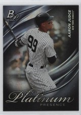 2019 Bowman Platinum Wal-Mart Platinum Presence Aaron Judge #PP-19 o7m