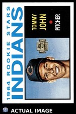 2001 Topps Archives #146 TOMMY JOHN Cleveland Indians Set-Break NM