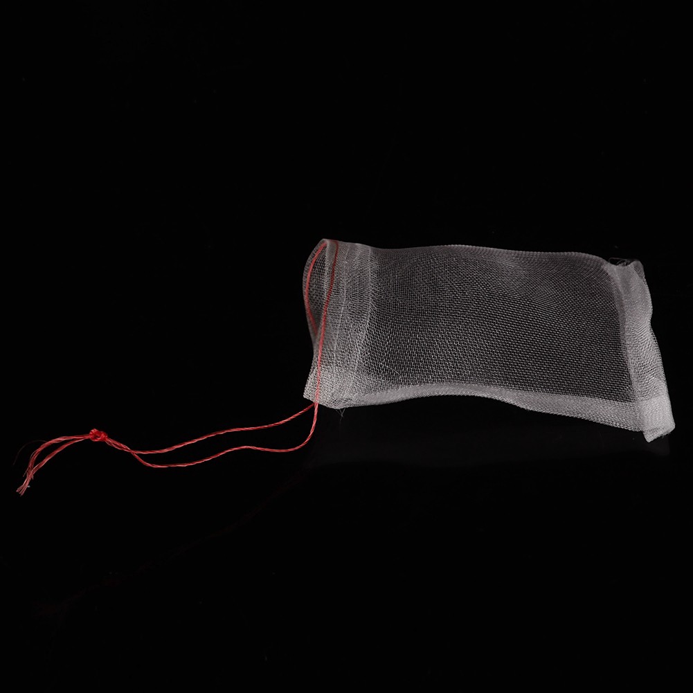 100pcs Plant Fruit Protection Bags Drawstring Mesh Bag Against Insect Pest Bird