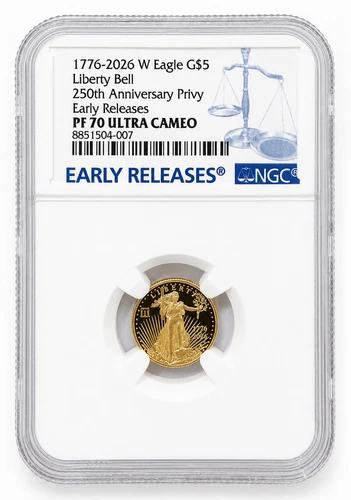 2026-W American Gold Eagle 1/10 oz Proof — photo from another recent sale