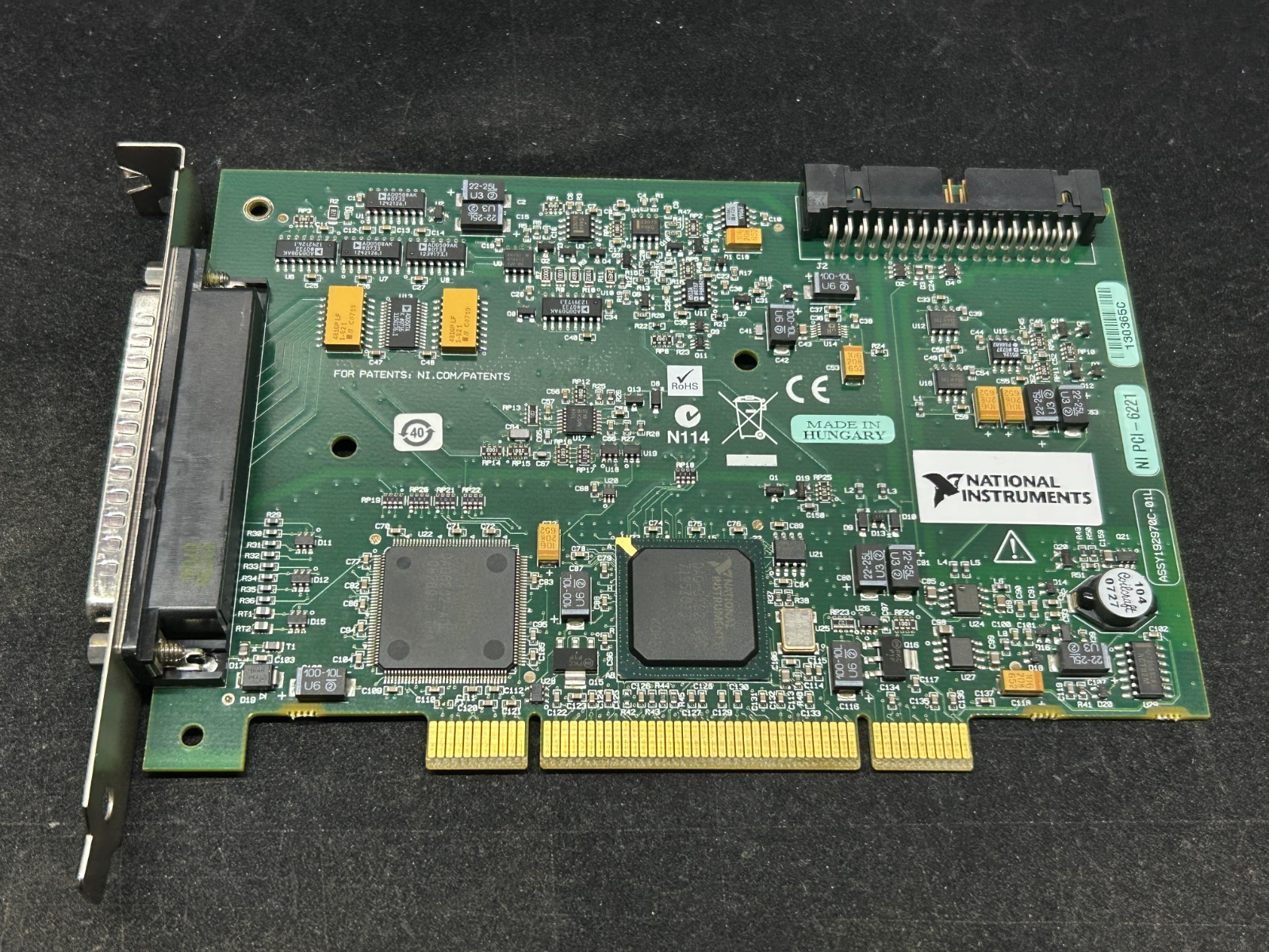 National Instruments Original PCI-6221 37Pin Data Acquisition Card Analog Output
