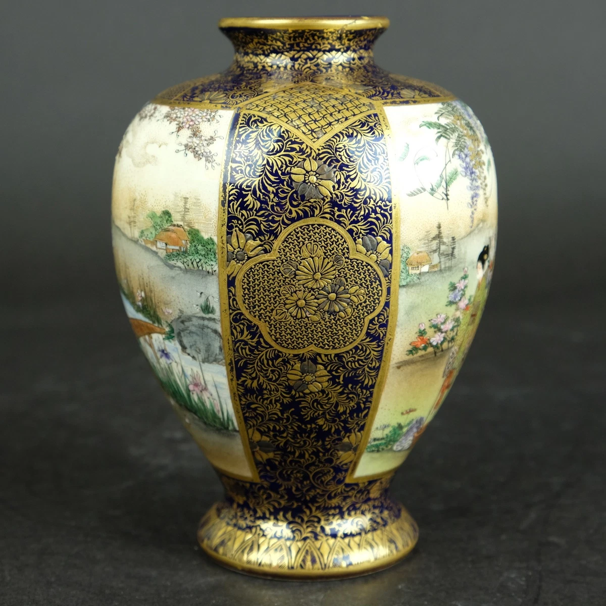 陶瓷1850-1899 年日本花瓶| eBay