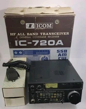 ICOM IC-720A HF Ham Radio Transceiver w/ box - Excellent Condition!! 