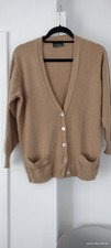 Cashmere cardiga - camel colour, two pockets, well loved but years left in it!