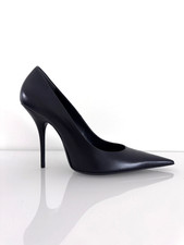 Balenciaga Leather High Heel Pumps Black EU 3...