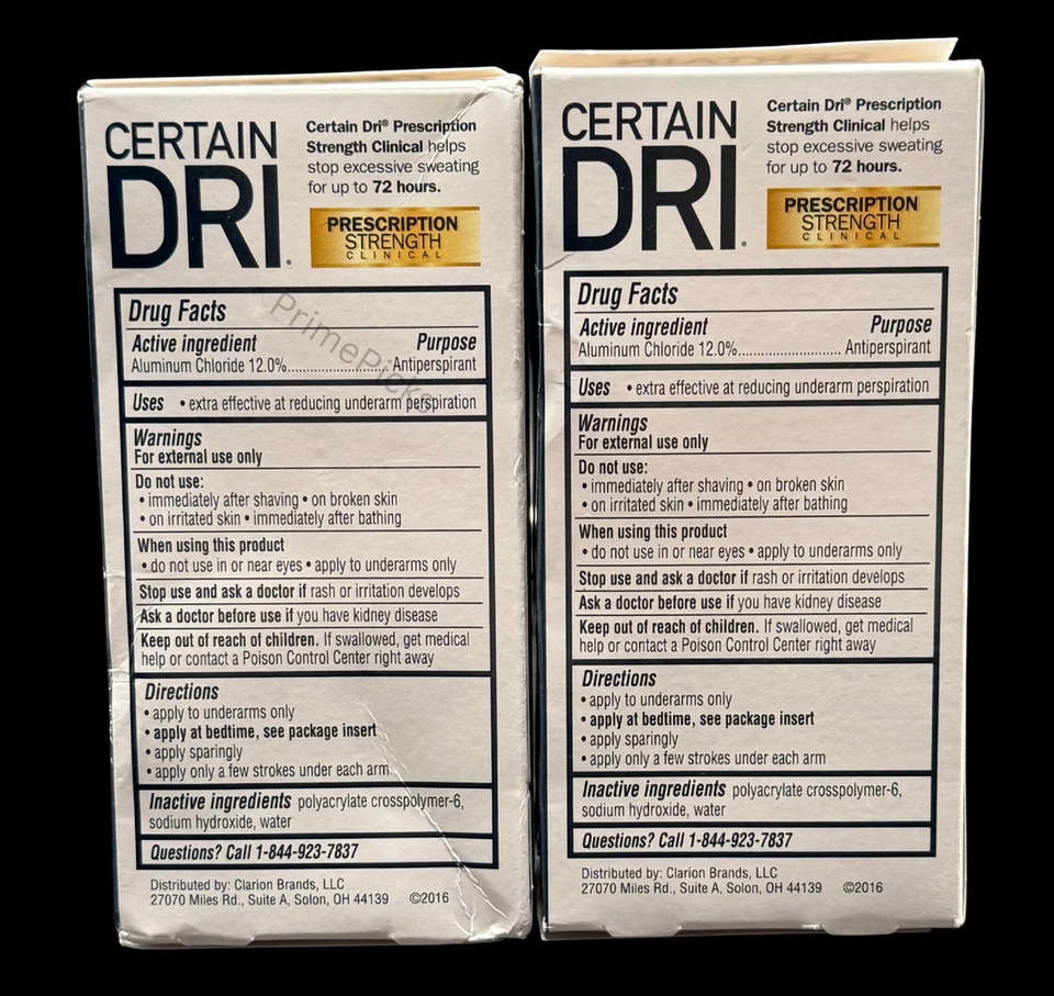 批量 2 件 某些 Dri 处方强度 滚动 1.2 液量盎司 🛡️ 有效期至 2027 年 3 月 — 第 3/4 张图片