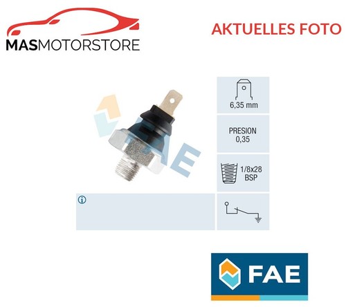 ÖLDRUCKSCHALTER ÖLDRUCKSENSOR FAE 11610 I FÜR HYUNDAI LANTRA II,SONATA II