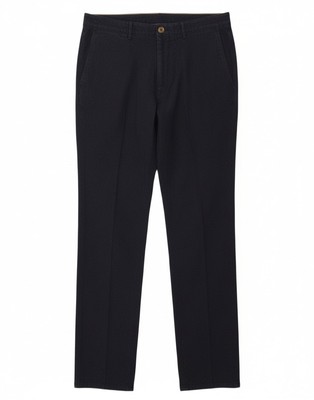 Massimo Dutti Herren Slim Fit Chino Hose EU 40 Medium W31 L32 Navy Blau BK17