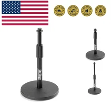 DS7200B Adjustable Desktop Mic Stand for Recording, Streaming, Podcasting, Ba...