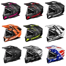 Adult Castle X Dual Sport Helmet Snowmobile ATV UTV Heated Shield CX200