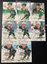 2025-26 Fleer Flair Hockey Matt Boldy Mats Zuccarello Brock Faber Lot*8