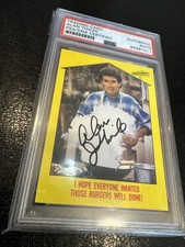 Alan Thicke (d.2016) PSA/DNA Slabbed Signed Vintage Topps Trading Card