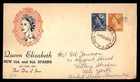 Mayfairstamps Australia FDC 1954 dual Queen Elizabeth new 2 1/2 d and 6 1/2 d st