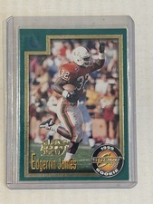 1999 Score - Edgerrin James #224:10th Ann. Showcase #304/1989 (Rookie Card). rookie card picture