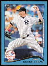 2014 Topps Blue Boone Logan New York Yankees #137