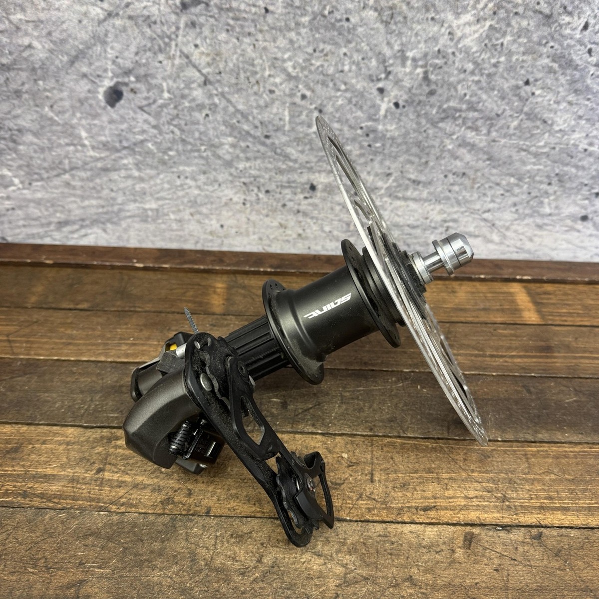 Vintage Shimano Saint RD-M800 FH-M800 SM-RT80 Hub Derailleur Black