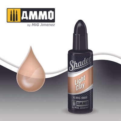 Ammo MIG 0869 - SHADER Light Clay - Neu