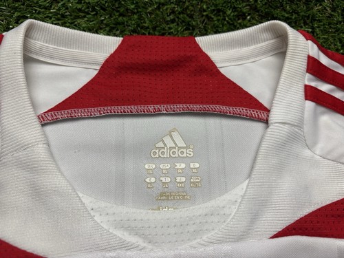 2007 2008 Liverpool Fc Torres Kit Adidas XL White Away Shirt Jersey Authentic 9 - 第 12/16 張圖片