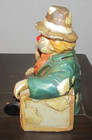 Vintage Interpur brand Clown Hobo Music Box "Tiny Bubbles" measures 6"H x 5.5"W — photo 2