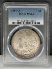 1884-O Morgan Silver Dollar PCGS MS64 (805)