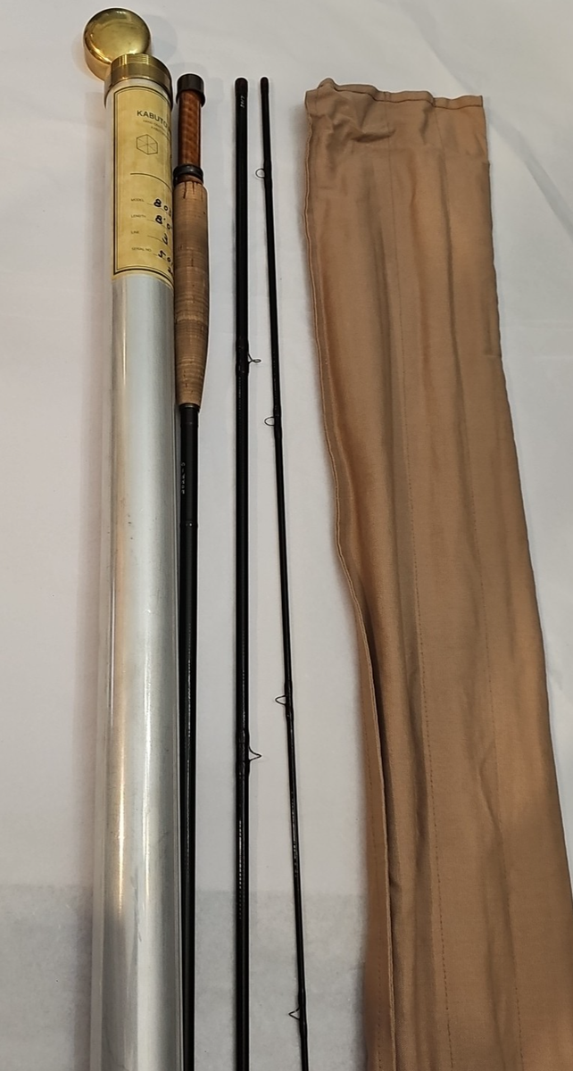 Kabuto Fiberglass Fly Rod 8' #3 Fiberglass fly rod Maple | eBay