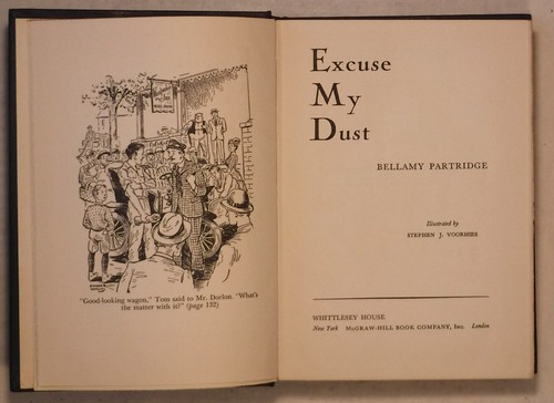 EXCUSE MY DUST / 1943 DOUBLEDAY BOOK CLUB HARDCOVER MIT DJ / TOP - Bild 3 von 4