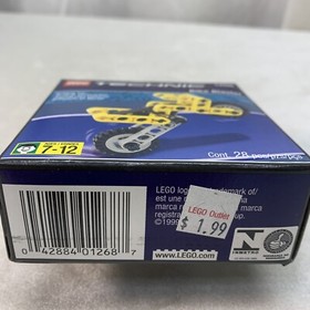 LEGO TECHNIC: #1268 Bike Blaster rare HFT retired 1999 vintage 28 pc NEW in box