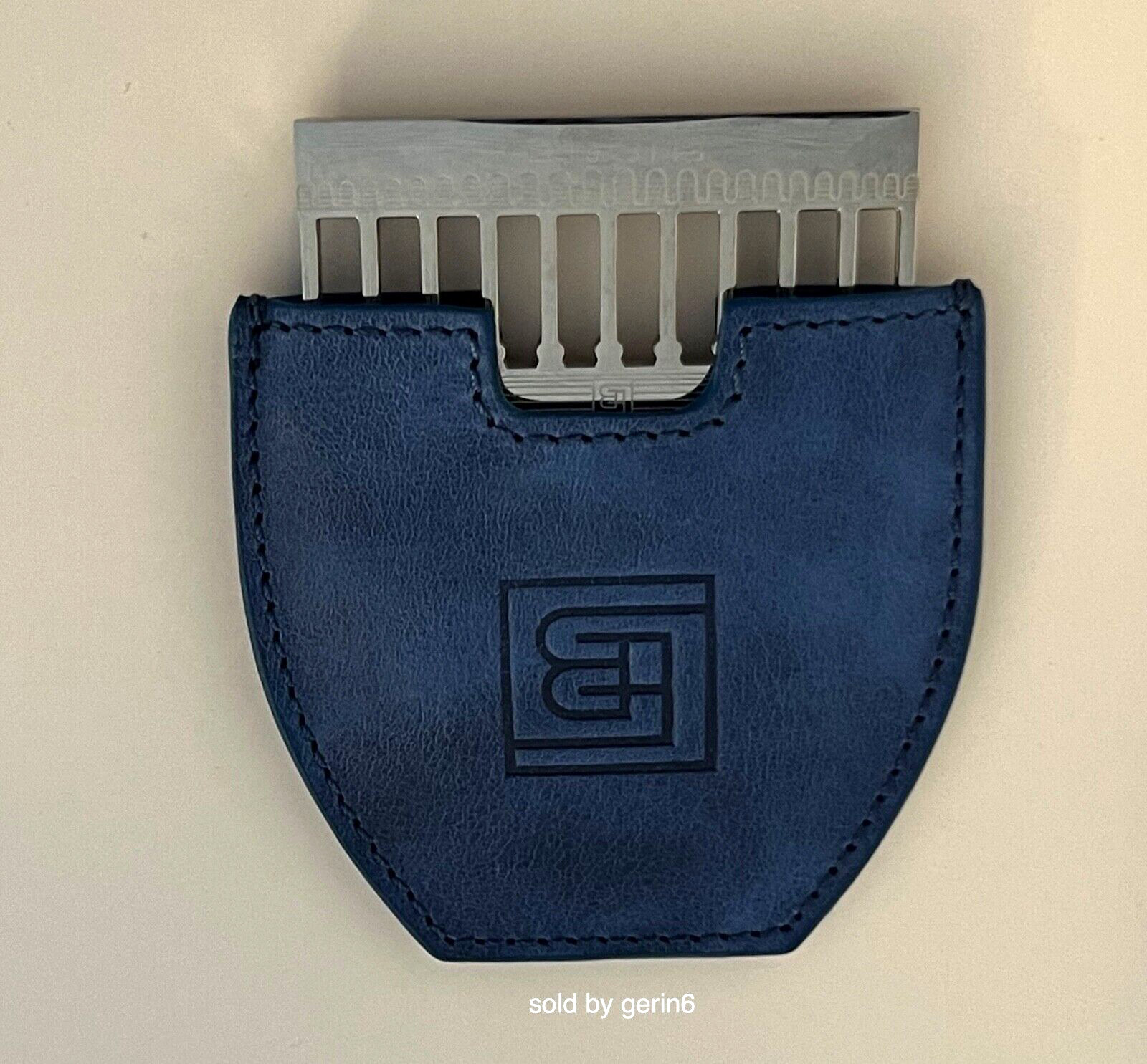 Elie Bleu Enameled Cigar Stand, Black & Silver, El Capitolio, CC19S1, New In Box