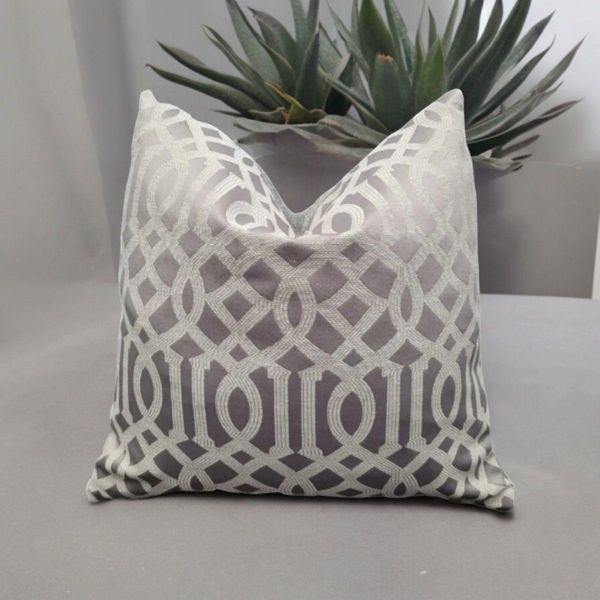 Decorative Silver Grey Cushion Covers 45x45 Cm UK