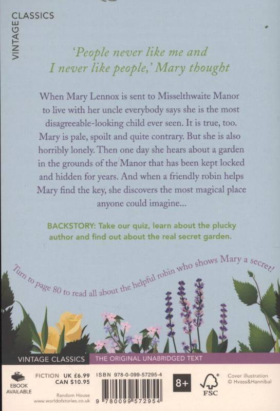 Thumbnail - The Secret Garden | Frances Hodgson Burnett | Taschenbuch | 360 S. |