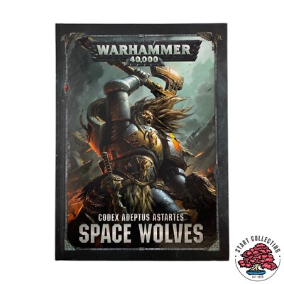 Warhammer 40k Space Wolves Codex Regelbuch Hardcover 8. Edition Englisch