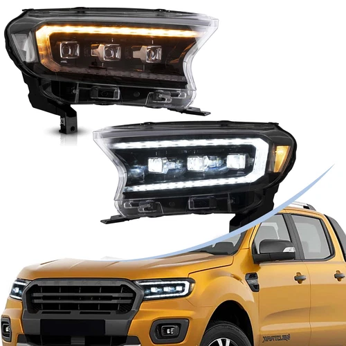 VLAND LED Projektor Scheinwerfer Für 2016-2021 Ford Ranger (T6) Raptor W/Startup - Picture 1 of 9