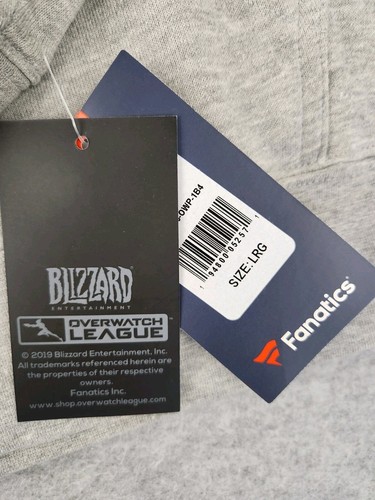 Felpa con cappuccio grande New York Excelsior Fanatics Precision Division OverWatch League OWL - Foto 8 di 12