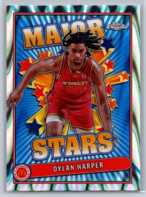 2024 Topps McDonalds Dylan Harper #SES-DYH Major Stars RayWave