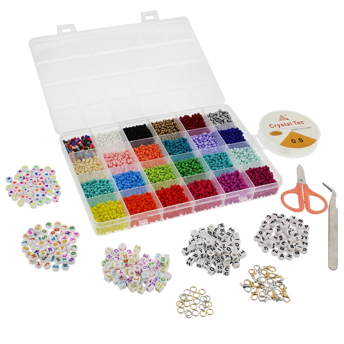 Bracelet Making Kit Letters, Kit Making Bracelets Beads