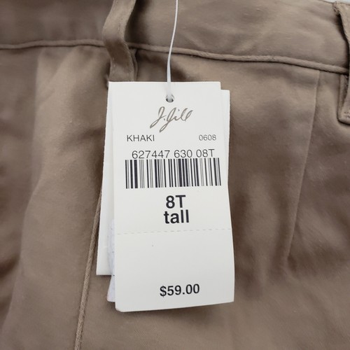 J Jill Women’s Stretch Wide Leg Khaki Pants Tall Size 8T NWT - Picture 7 of 8