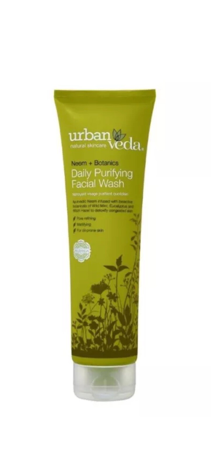 Urban Veda, Daily Purifying Facial Wash, Neem & Botanics, 150ml