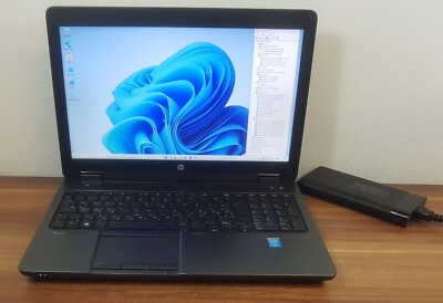 High End HP ZBook 15 G2 Quad Core i7-4810MQ 16GB Ram 240GB SSD FHD Quadro K2100M