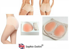 BUTT LIFTER SILICONE PADS PANTY Booty Bum Enhancer Hip Knickers Body Shaper UK