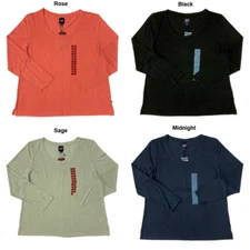 NWT Women's Gap Porcelain Rose Long Sleeve Tee Size XXL