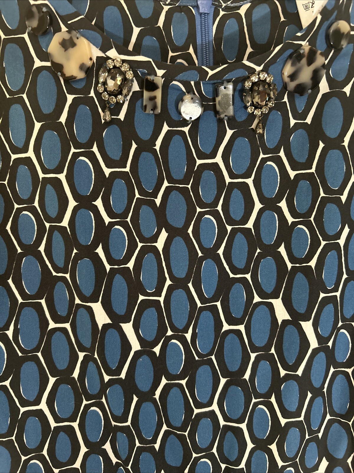 Maxmara Timeless N5 Full Length Patterned Dress S… - image 2