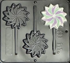 Pinwheel Lollipop Chocolate Candy Mold  3380 NEW