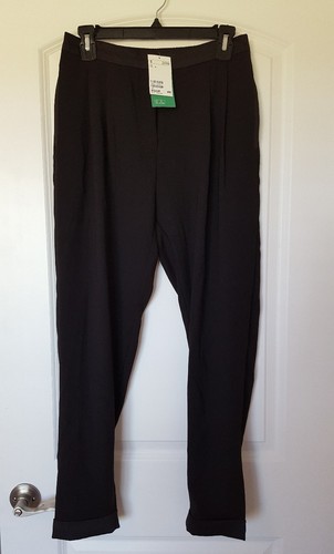 H\u0026M HM Women's Pants Trousers Black 