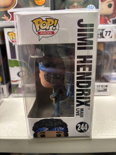 Funko POP! Rocks Auténtico Hendrix Jimi Hendrix Maui Live #244 INCLUYE PROTECTOR - Imagen 7 de 7