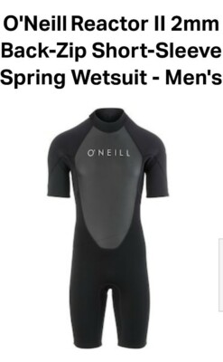 $129 Oneill Mens Reactor 2 Spring Suit Wet Suit Surfing Diving Ski  Brand New 