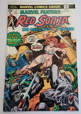 Marvel Feature Presents... RED SONJA (1975) #1 Top Zustand