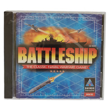 Hasbro CD Rom Battleship Warfare Game Interactive Windows 95 Multi Player 99100