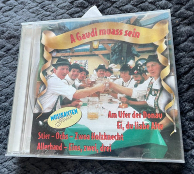 A GAUDI MUASS SEIN CD - MUSIKANTEN GOLD